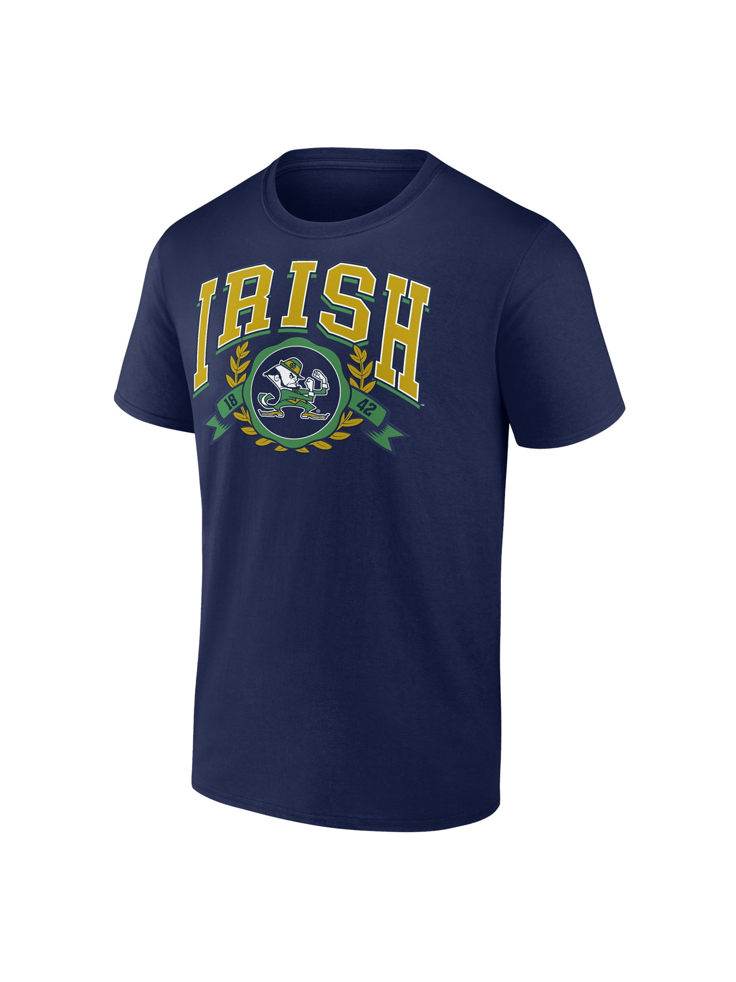 NCAA Notre Dame Fighting Irish Men's Cotton Navy Short Sleeve T-Shirt