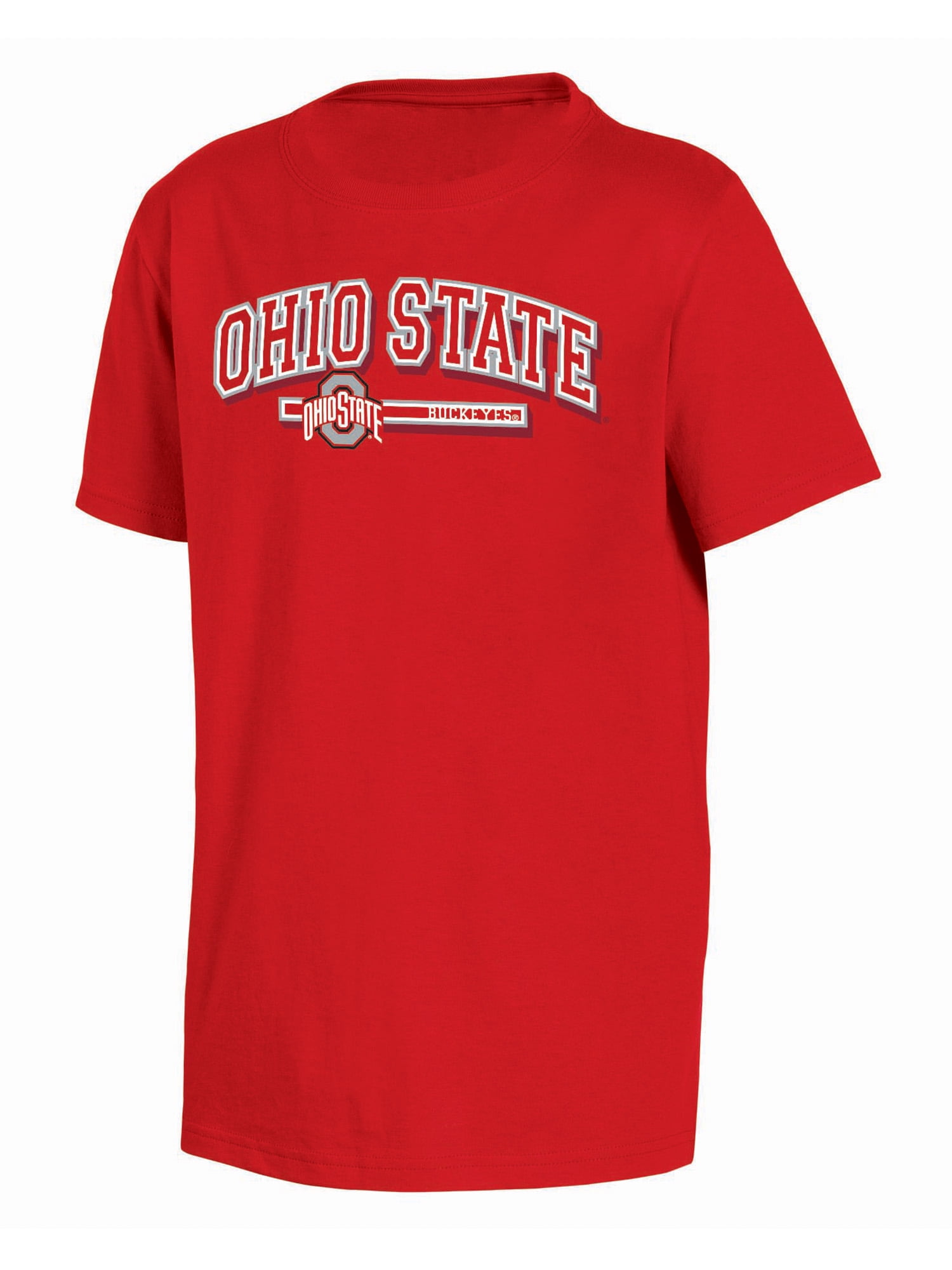 NCAA Boys' Short Sleeve Cotton T-Shirt, Officially Licensed College Team Logo Tee, Comfortable Crewneck Sports Fan Apparel