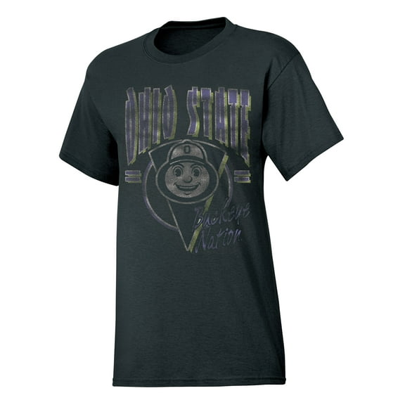 NCAA OHIO STATE Mens Black Color Cotton SS TEE Frat Mash