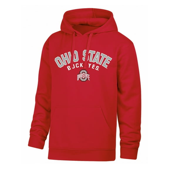 NCAA OHIO STATE Mens Primry Color Cotton Fleece HDY Arch Over