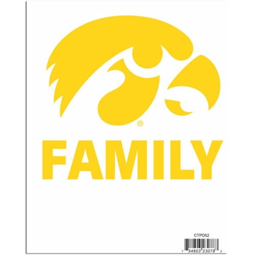 Iowa Hawkeyes Team Pride Decal
