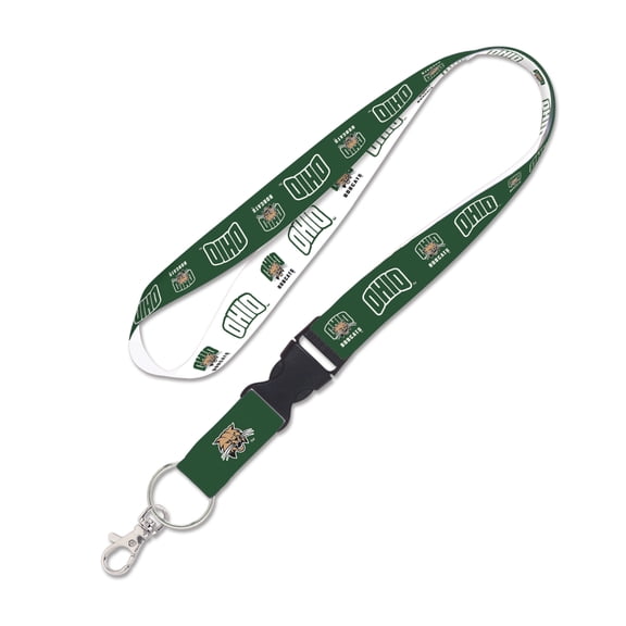 NCAA Ohio Bobcats Team 1" Reversible Lanyard with Buckle