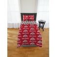 thumbnail image 1 of NCAA Ohio State Buckeyes Bed in Bag Set, 100% polyester, Twin Size, Team Colors, 4 Piece Set, 1 of 3