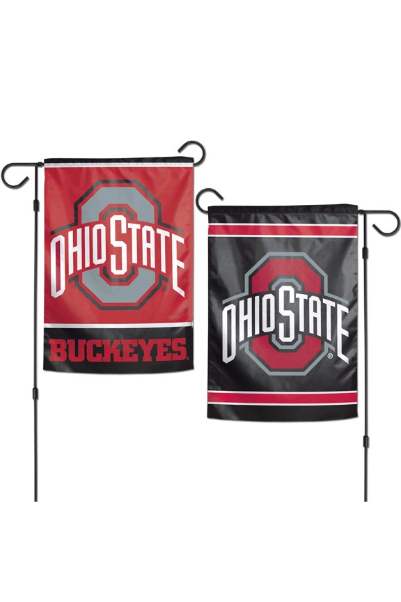 NCAA Ohio State Name 12" x 18" Garden Flag