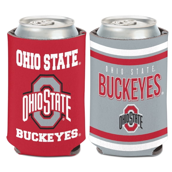 NCAA Ohio State Team Line of Scrimmage 12oz Can Cooler, Collapsible
