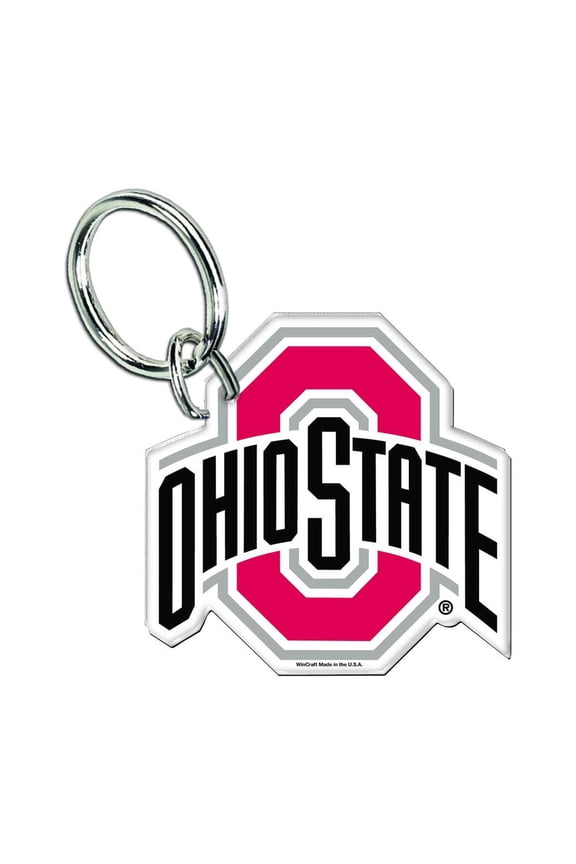 NCAA Ohio State Team Mascot Premium Keyring
