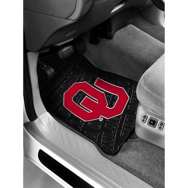 NCAA Oklahoma Floor Mats Set of 2