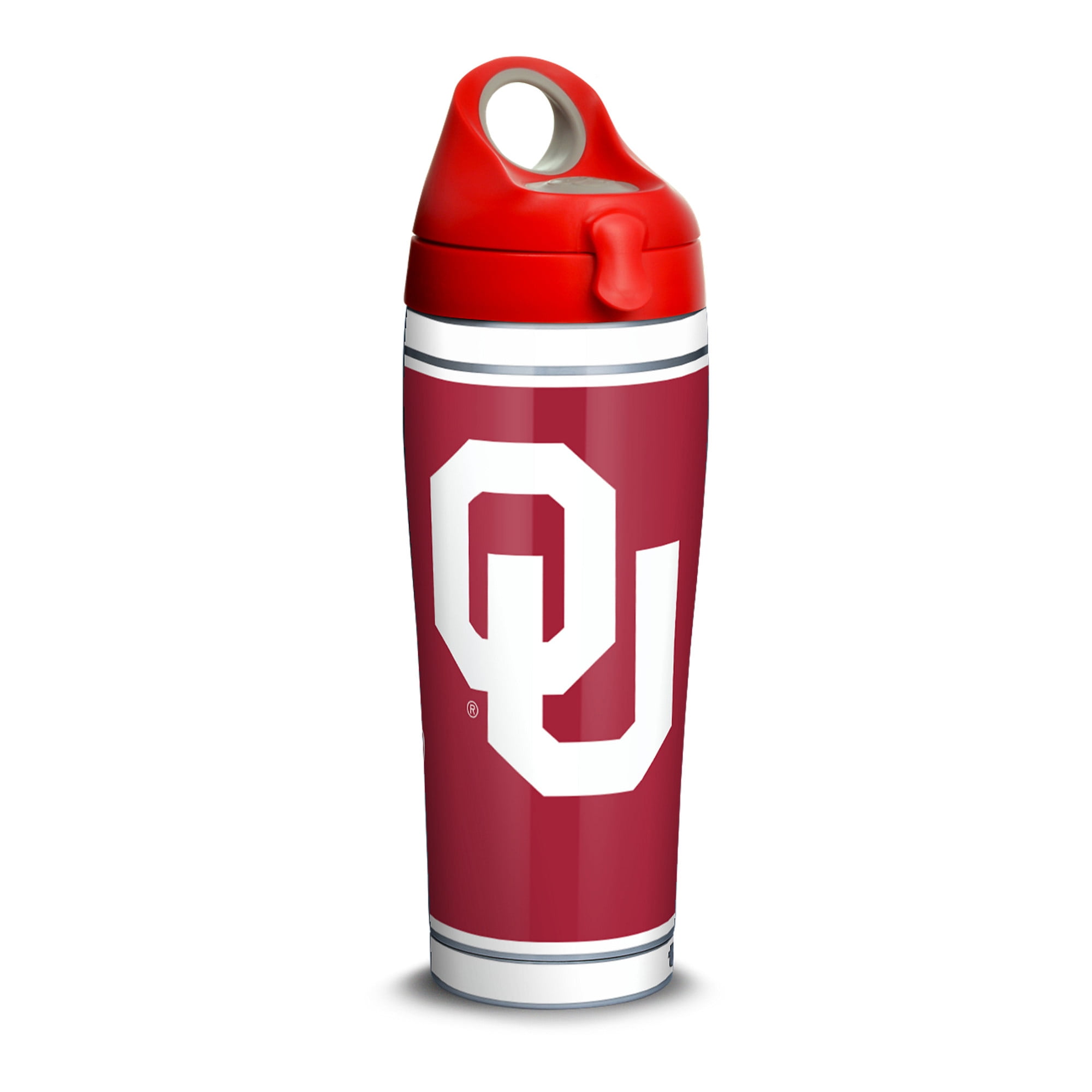 NCAA Oklahoma Sooners Campus 24 oz Stainless Steel Water Bottle with lid