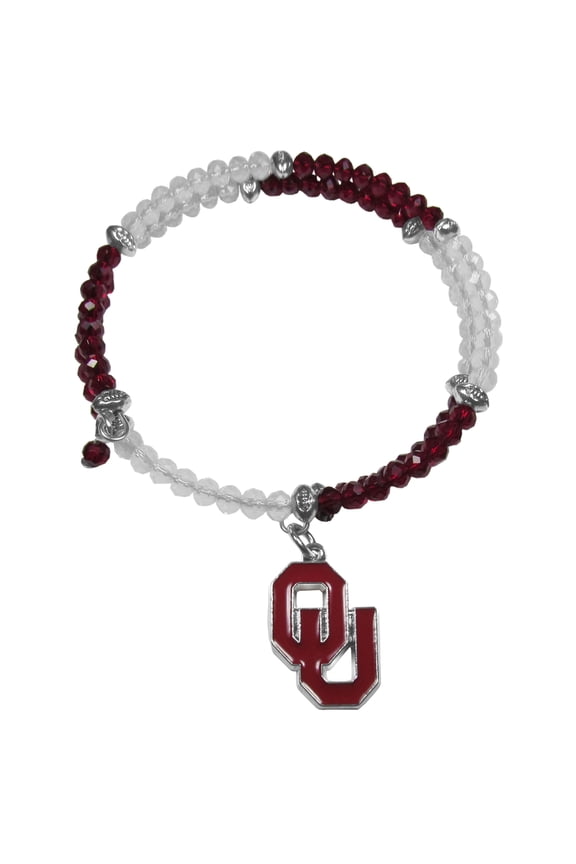 Oklahoma Sooners Crystal Bracelet