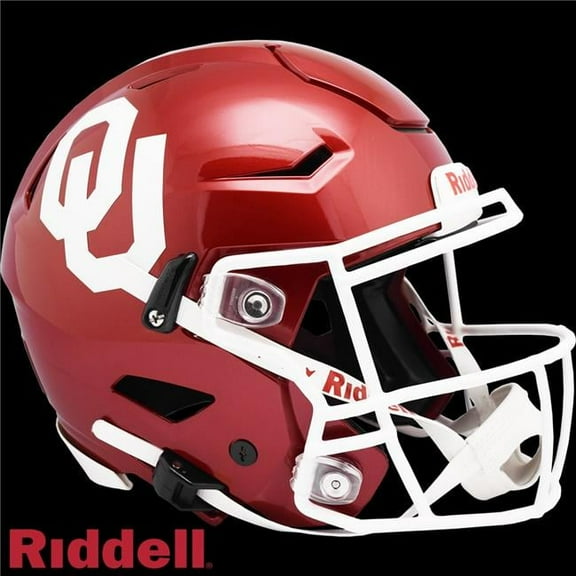 NCAA Oklahoma Sooners Helmet - Authentic Full Size Speed Flex Style