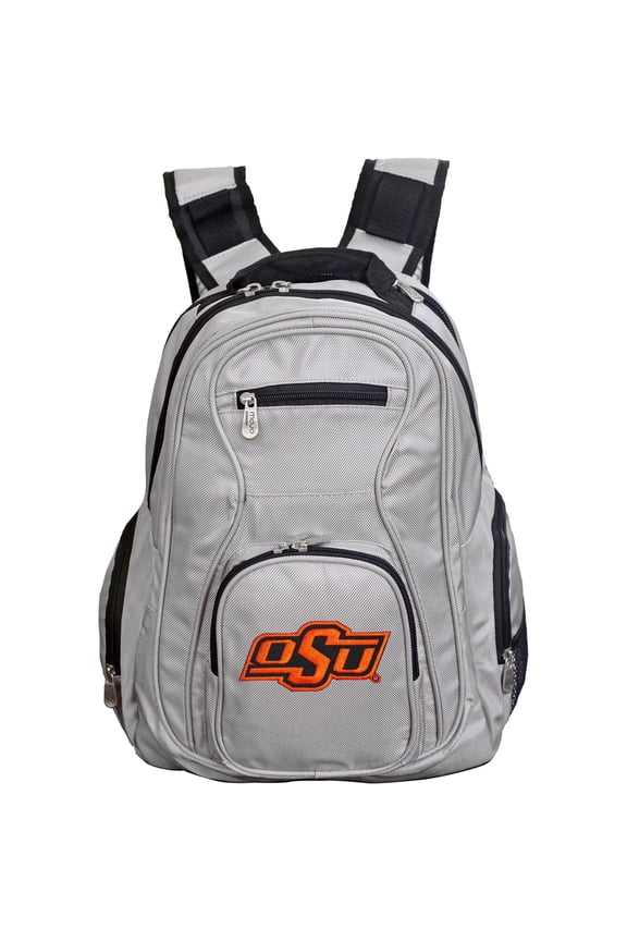 NCAA Oklahoma State Cowboys Voyager Laptop Backpack 19 inches Grey