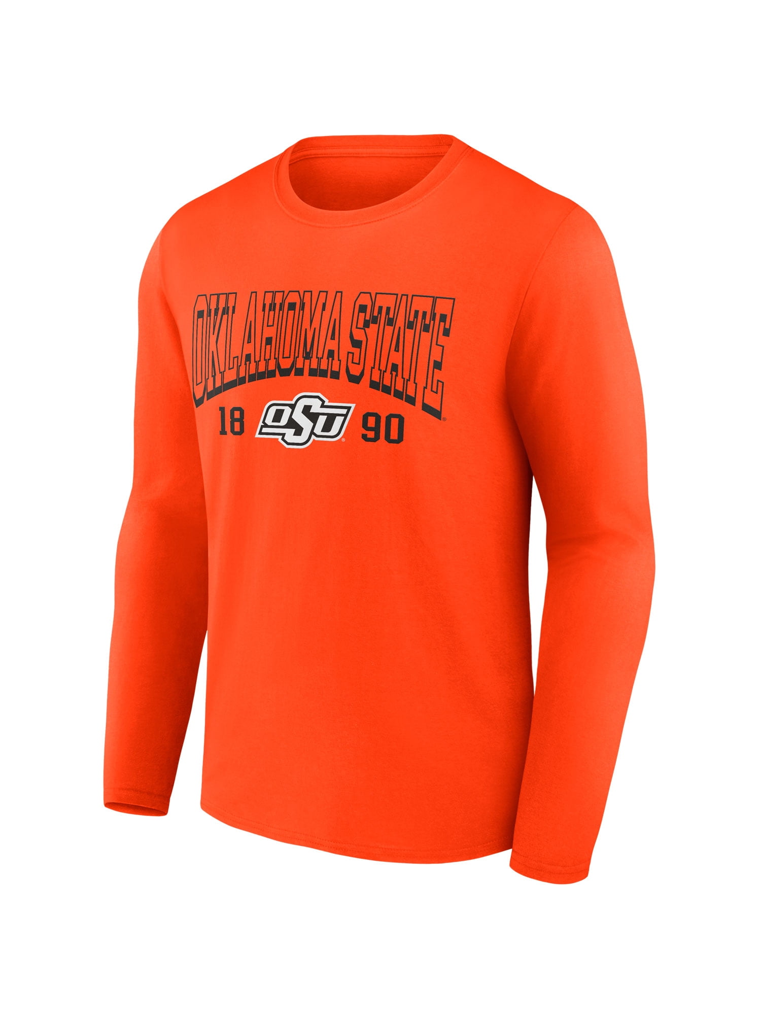 NCAA Oklahoma State Cowboys Men's Cotton Orange Long Sleeve T-Shirt
