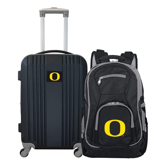 NCAA Oregon Ducks 2-Piece Luggage and Backpack Set