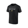 thumbnail image 1 of NCAA Oregon Ducks Men's Cotton Black Short Sleeve T-Shirt, 1 of 4