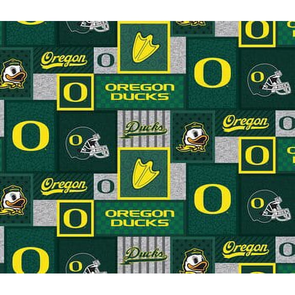 NCAA-Oregon OR-1177 College patch fleece