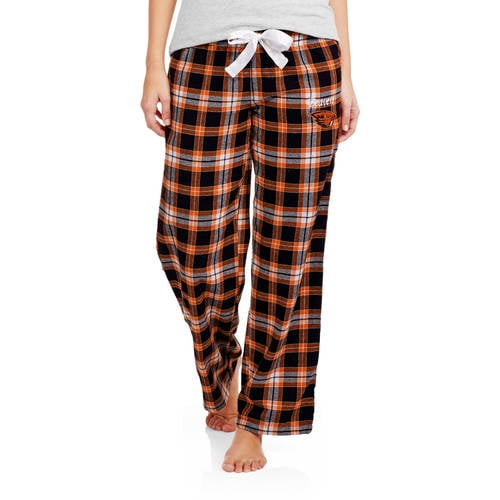 NCAA Oregon State Ladies Flannel Pants Walmart