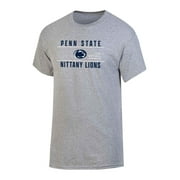 NCAA Men's Penn State Nittany Lions Gray Bar Logo Crewneck Tee