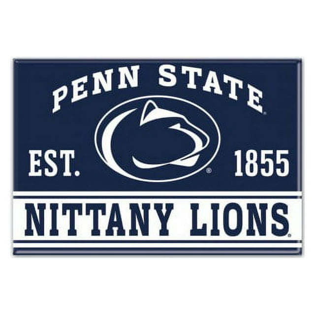 NCAA Penn State Logo 2.5" x 3.5" Fridge Magnet