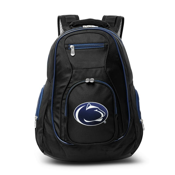 NCAA Penn State Nittany Lions Premium Laptop Backpack with Colored Trim