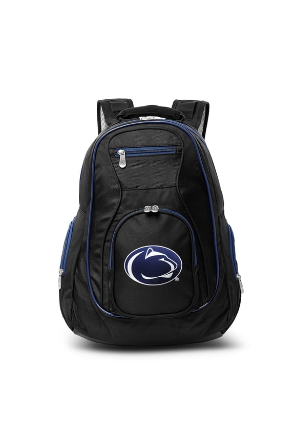 NCAA Penn State Nittany Lions Premium Laptop Backpack with Colored Trim