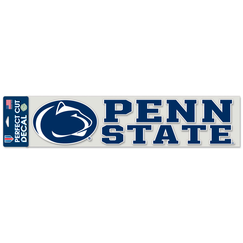 NCAA Penn State Prime 4" x 17" Perfect Cut Decal
