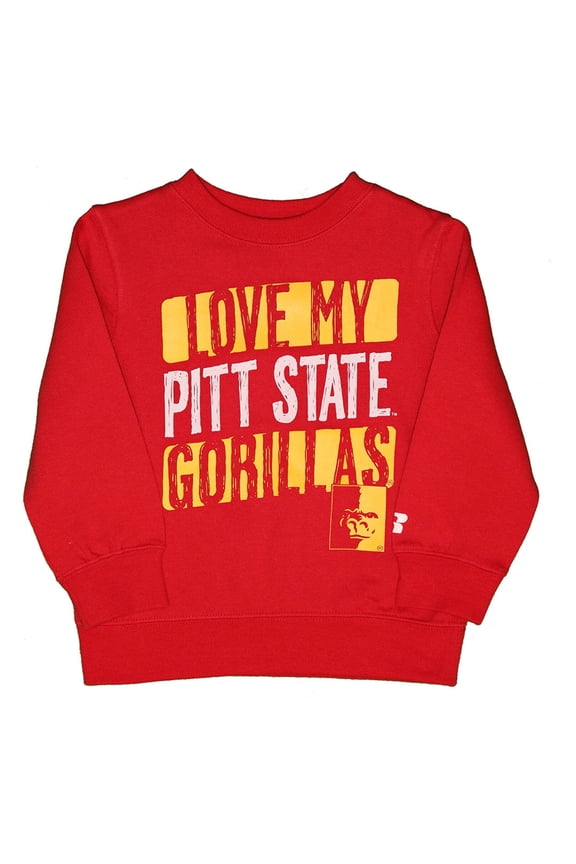NCAA Pittsburgh State University Infants/Toddlers Fleece Crew Neck