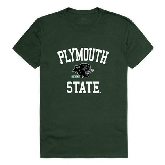 NCAA Plymouth State Panthers Arch T-Shirt, Forest Green - 2XL