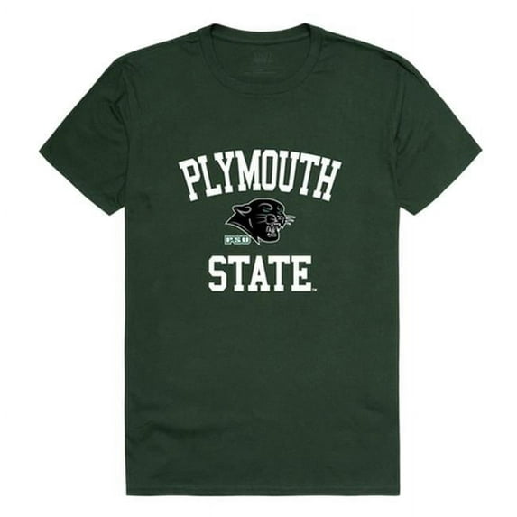 NCAA Plymouth State Panthers Arch T-Shirt, Forest Green - Small