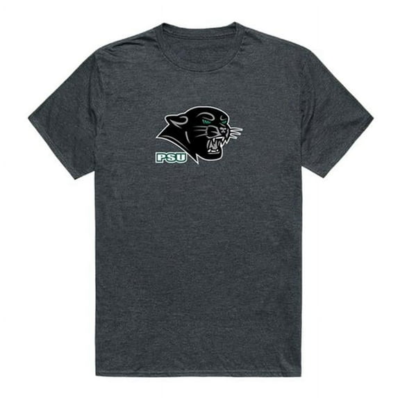 NCAA Plymouth State Panthers Cinder T-Shirt, Heather Charcoal - Small