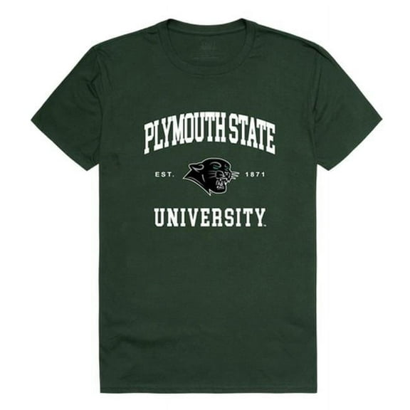 NCAA Plymouth State Panthers Seal T-Shirt, Forest Green - Extra Large
