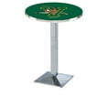 thumbnail image 1 of NCAA Pub Table by Holland Bar Stool, Chrome - Vermont Catamounts, 36'' - L217, 1 of 2