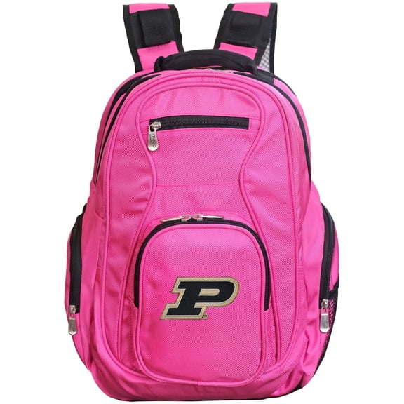NCAA Purdue Boilermakers Pink Premium Laptop Backpack