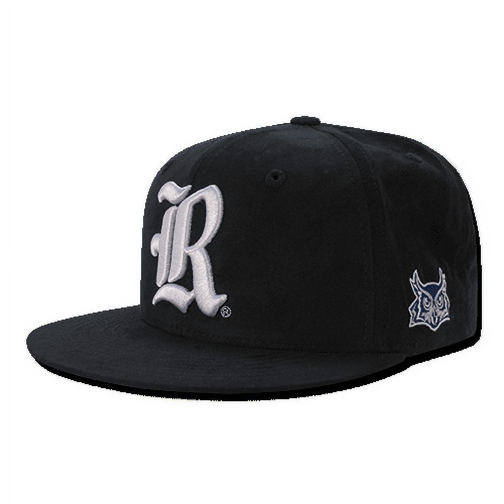 NCAA Rice Owls University Flat Bill Faux Suede Snapback Baseball Caps Hats - image 1 of 2