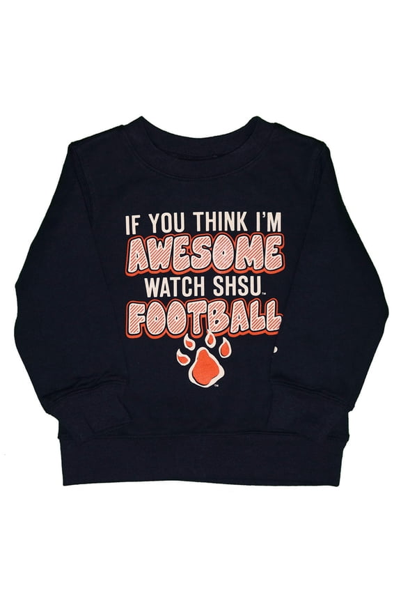 NCAA SHSU Sam Houston State University Bearkats Crew Neck Fleece