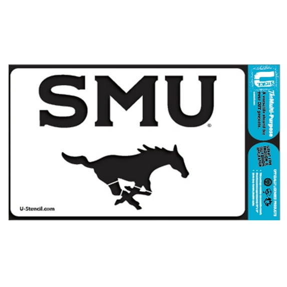 NCAA SMU Mustangs Collegiate 'SMU' Pony Multi-Purpose Stencil