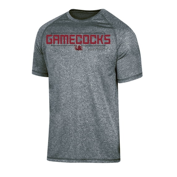 NCAA SOUTH CAROLINA Mens Grey Color Synthetic SS TEE Boxed