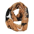 thumbnail image 1 of ncaa texas longhorns silky spatter infinity scarf, 1 of 1