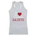 thumbnail image 1 of NCAA St Lawrence Saints Women Love Tank Top, Heather Gray - Small, 1 of 1