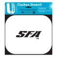 thumbnail image 1 of NCAA Stephen F. Austin Lumberjacks Collegiate 'SFA' Curbee Stencil, 1 of 2