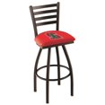 thumbnail image 1 of Stanford Cardinal Swivel Bar Stool with Ladder Style Back, 1 of 2