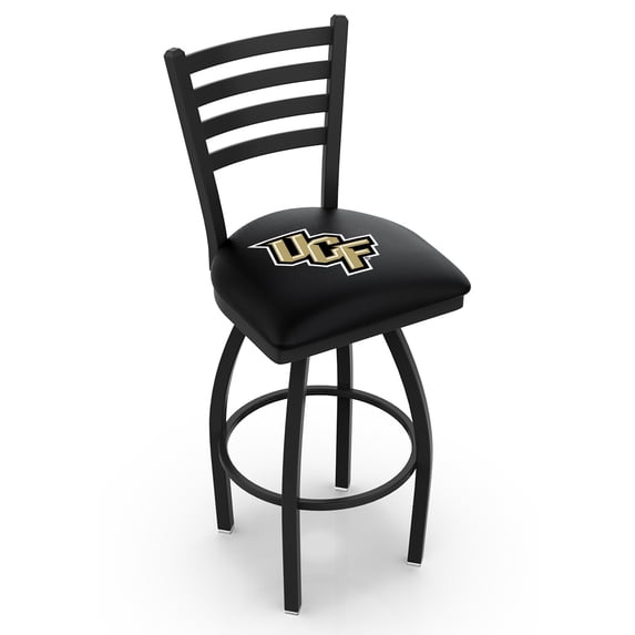 NCAA Swivel Stool with Ladder Style Back by Holland Bar Stool, 25'' - UCF Knights