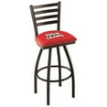 thumbnail image 1 of NCAA Swivel Stool with Ladder-Style Back by Holland Bar Stool, 25'' - UL Lafayette, 1 of 7