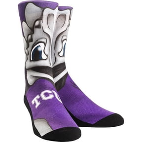 NCAA TCU Horned Frogs - Mascot Rock 'Em Socks (L-XL)