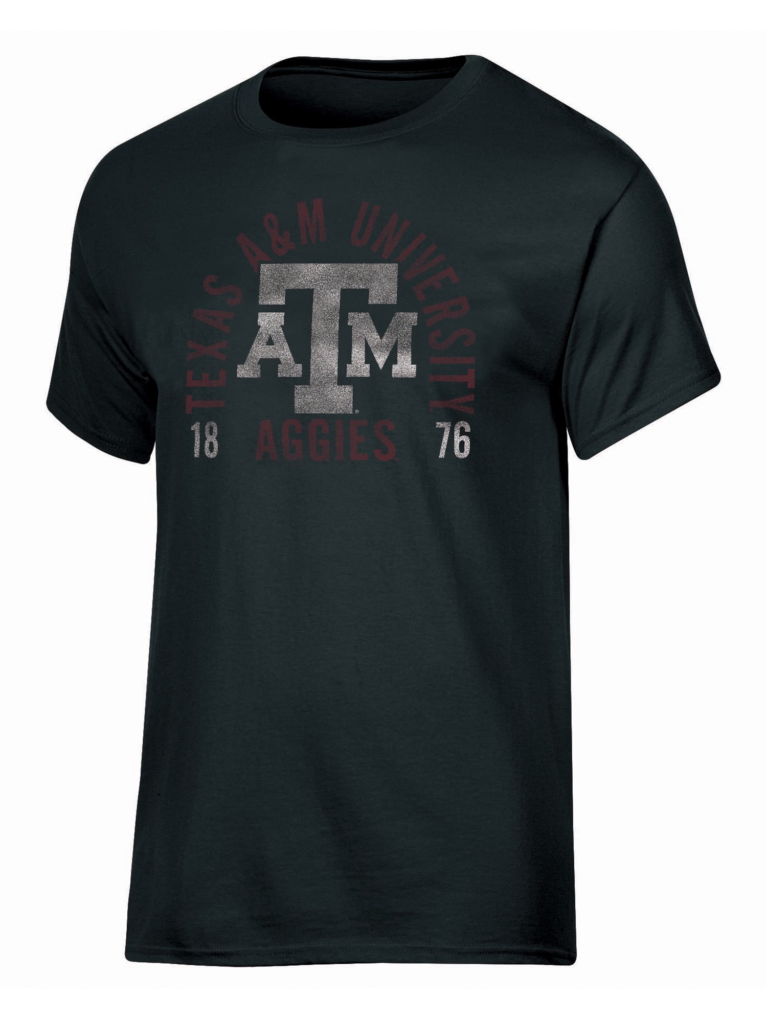 NCAA TEXAS A&M Mens Altrnt Color Cotton SS TEE Arch Faded