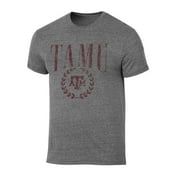 NCAA Men's Texas A&M Aggies Triblend Laurel Logo Tee