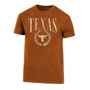NCAA Men's Texas Longhorns Triblend Laurel Logo Tee