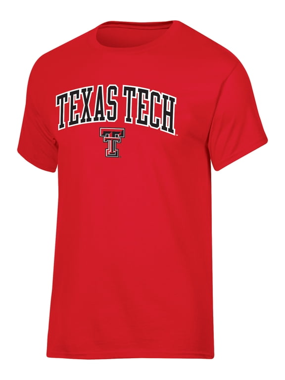 NCAA Texas Tech Red Raiders Men's Arch Over Logo Tee