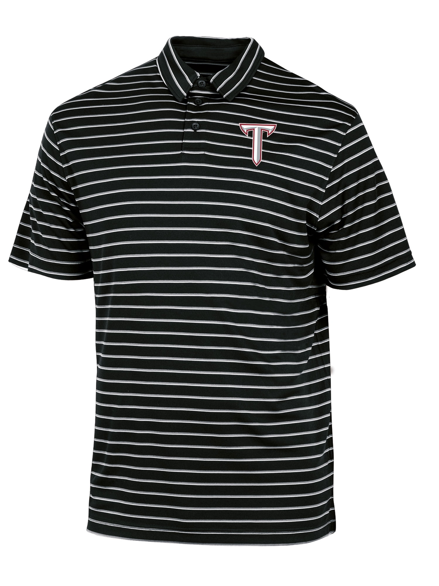 Troy University Trojans Striped Baby Bodysuit - Black & White Officially Licensed NCAA Team Outfit