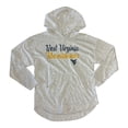 thumbnail image 1 of NCAA Team Apparel Women's Terry Cozy Pullover Hoodie Sweatshirt (WV Mountaineers, L), 1 of 1