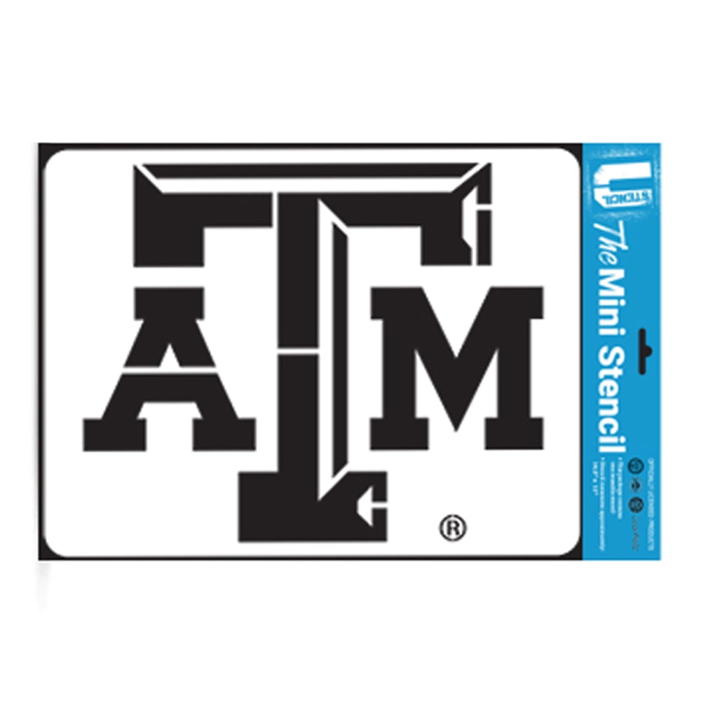 NCAA Texas A&M Aggies Collegiate 'T A&M' Mini Stencil Kit - Walmart.com